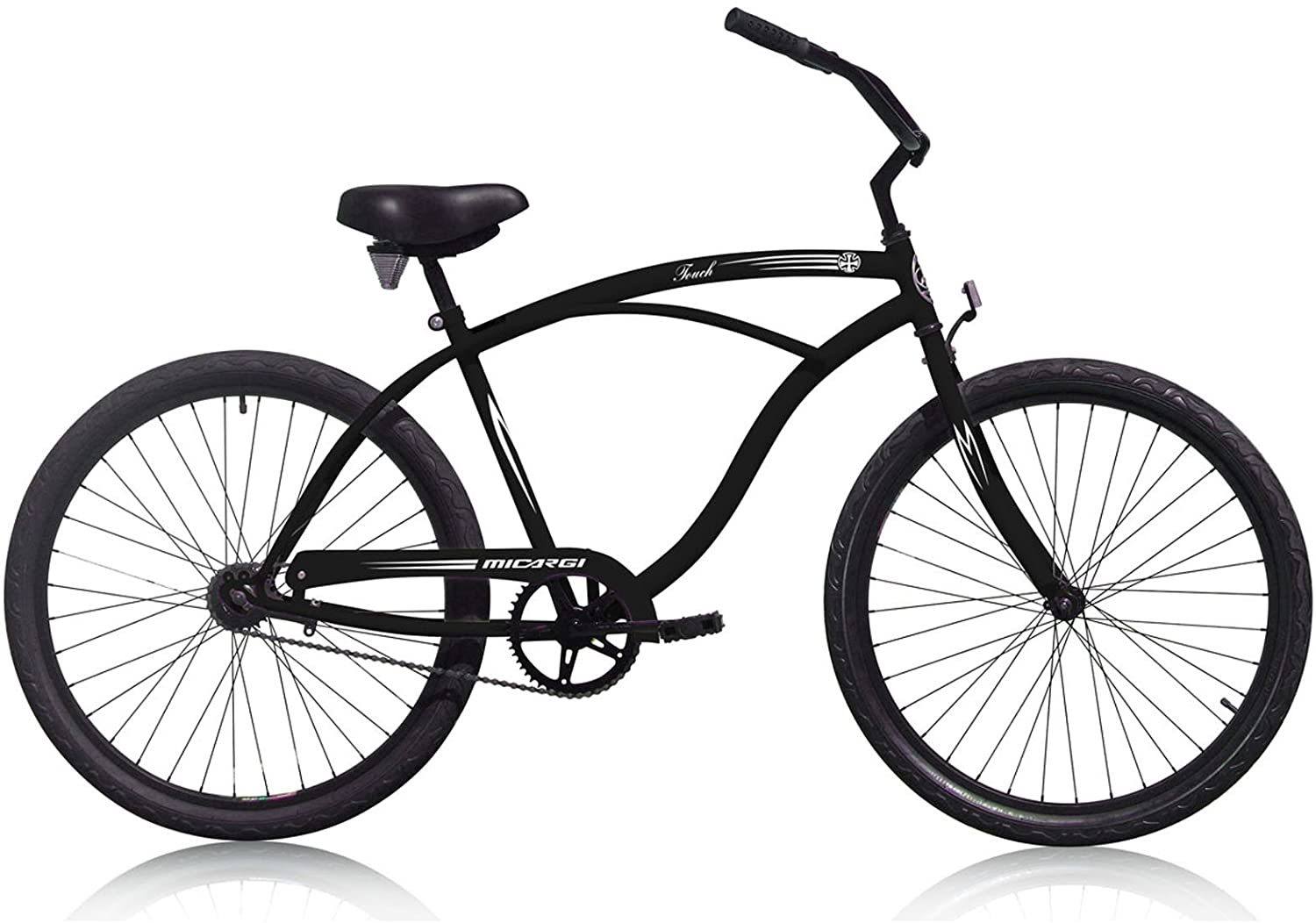 Micargi Bicycles Industries TOUCH-M-MBK Ride On, Matte Black Micargi Bicycles Industries TOUCH-M-MBK Ride On