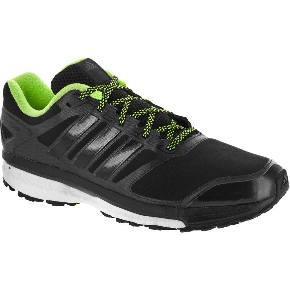 adidas Supernova Glide ATR Black Slime Green Running Shoes 13 adidas Supernova Glide ATR Black/Slime Green Running Shoes 13