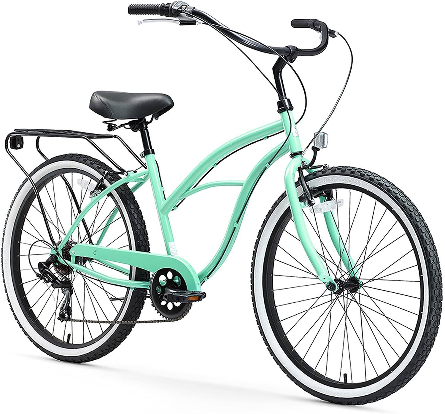 sixthreezero Electric-Bicycles Around The Block Womens Beach Cruiser Bicycle sixthreezero Electric-Bicycles Around The Block Womens Beach Cruiser Bicycle