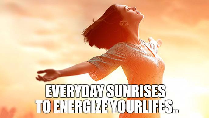 Energize with the sun