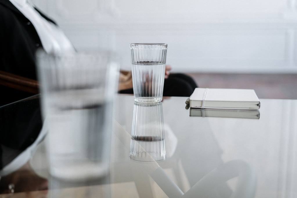 glasses of water