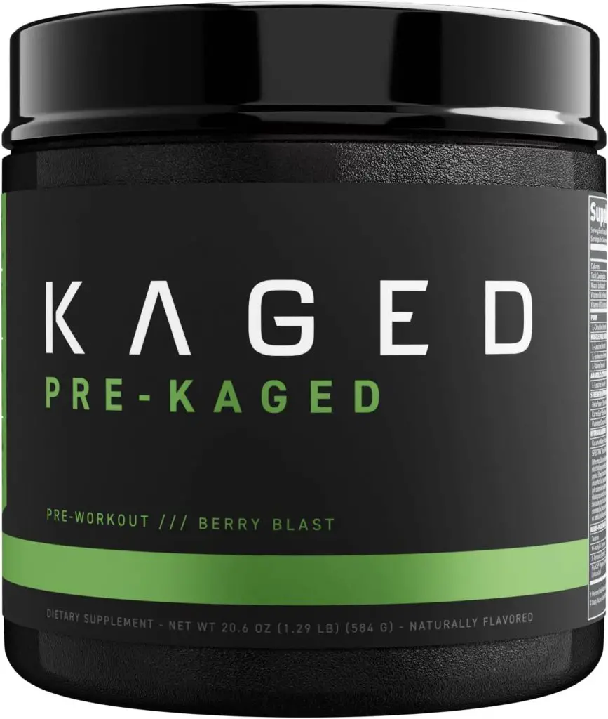 KAGED MUSCLE Preworkout for Men & Pre Workout Women