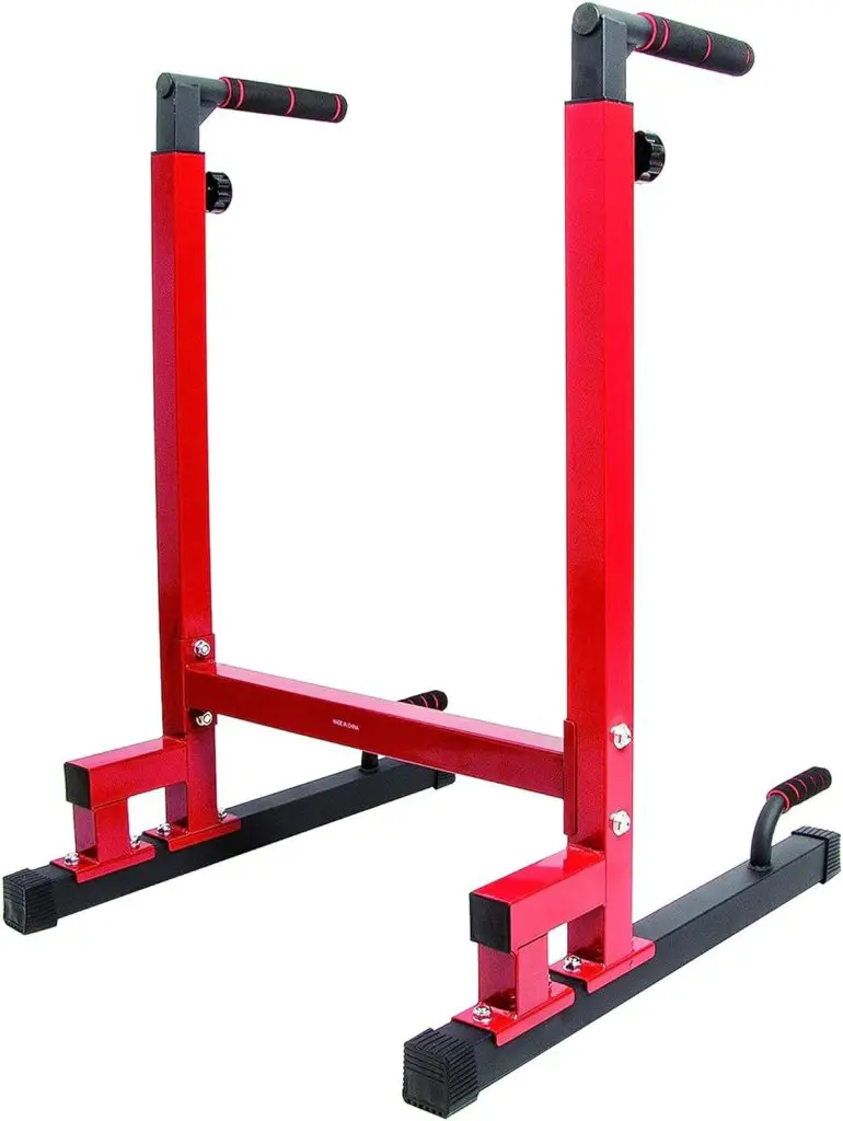 BalanceFrom Dip Stand Station with Adjustable Height