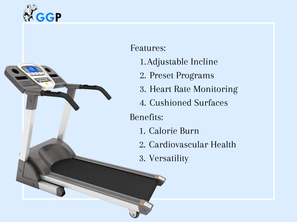 A treadmill with its features and benefits