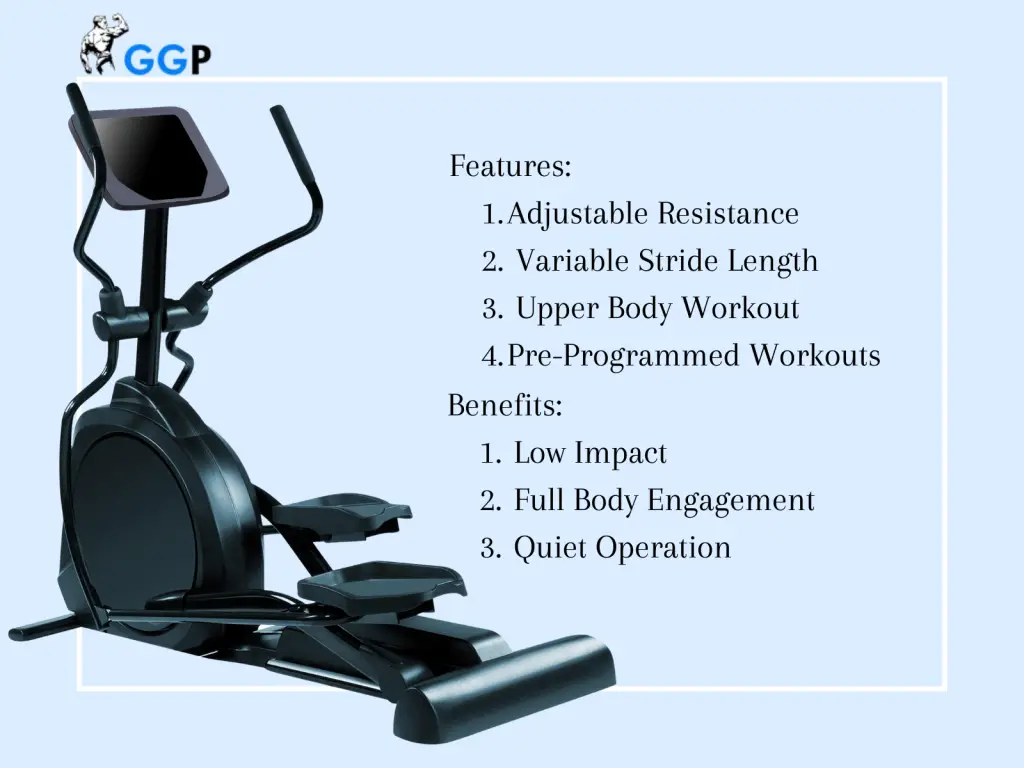 An elliptical machine with its features and benefits