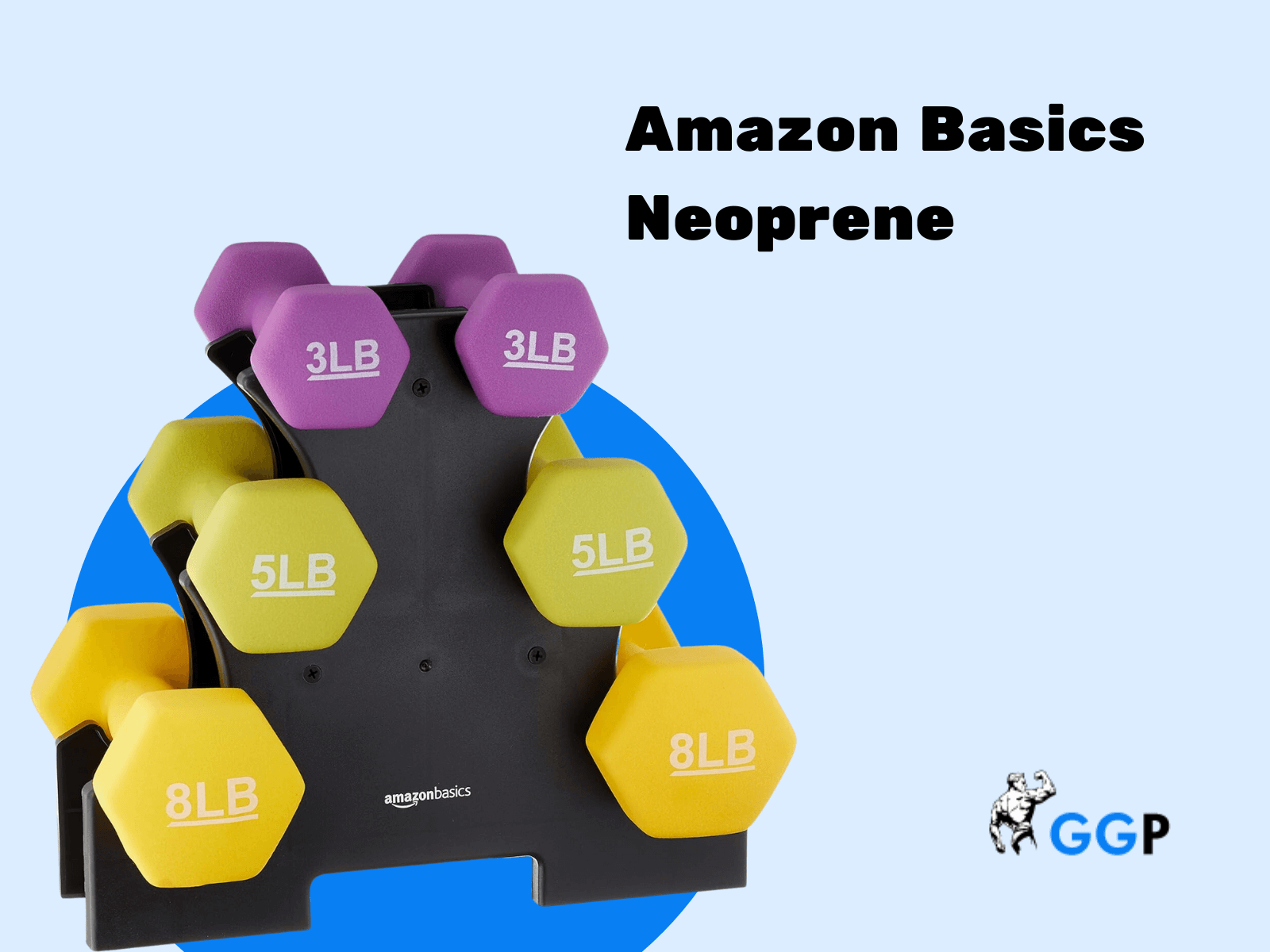 Amazon Basic Neoprane dumbbells amazon product
